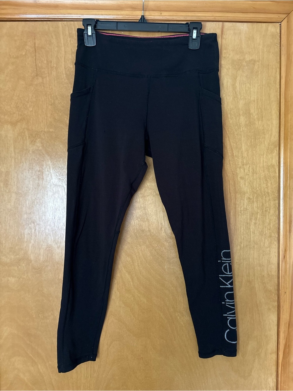 Calvin Klein Black Performance Leggings